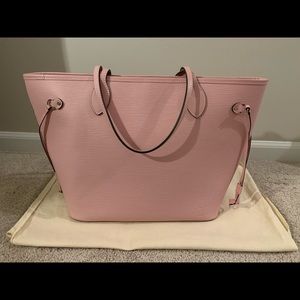 Louis Vuitton Neverfull MM Epi Rose Ballerine